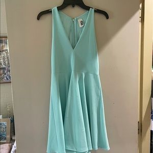 Teal dress